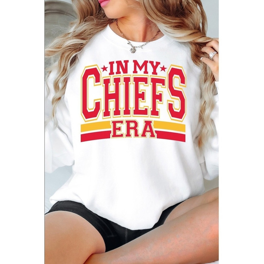 In My Chiefs Era Game Day Sweatshirt For Kansas City Chiefs Fans Sweatshirt